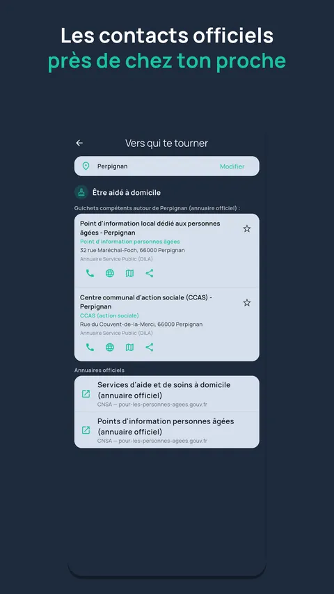 Kibō Link — les contacts officiels près de chez votre proche, via les annuaires publics